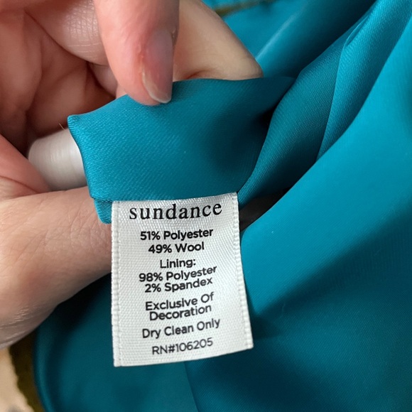 Sundance Wool blend fairy whimsical peacoat - Picture 10 of 14